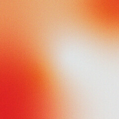 Abstract Gradient Noise Texture Background with Orange to White Color Transition for Digital Art and Graphic Design