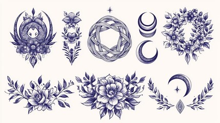 Tattoo art set