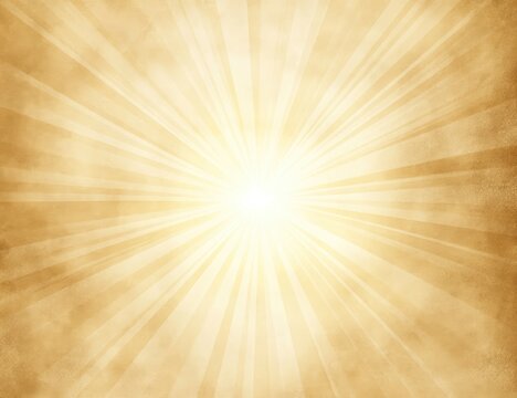 Golden rays burst, textured background, light, design, template