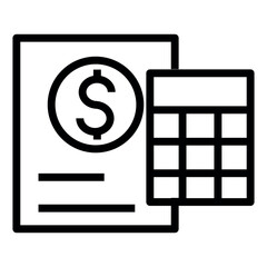 accounting vector icon