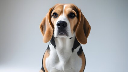 Beagle dog portrait