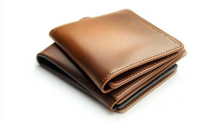 wallets isolated on white background