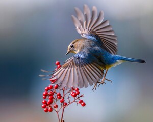 hummingbird on a branch