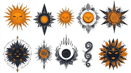 Symbolic suns