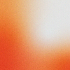 Abstract Gradient Noise Texture Background with Orange to White Color Transition for Digital Art and Graphic Design