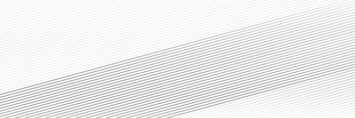 Obraz premium Slant line halftone gradation texture. Fading diagonal stripe gradient background. Black oblique pattern backdrop. Vanishing thin parallel line wallpaper for