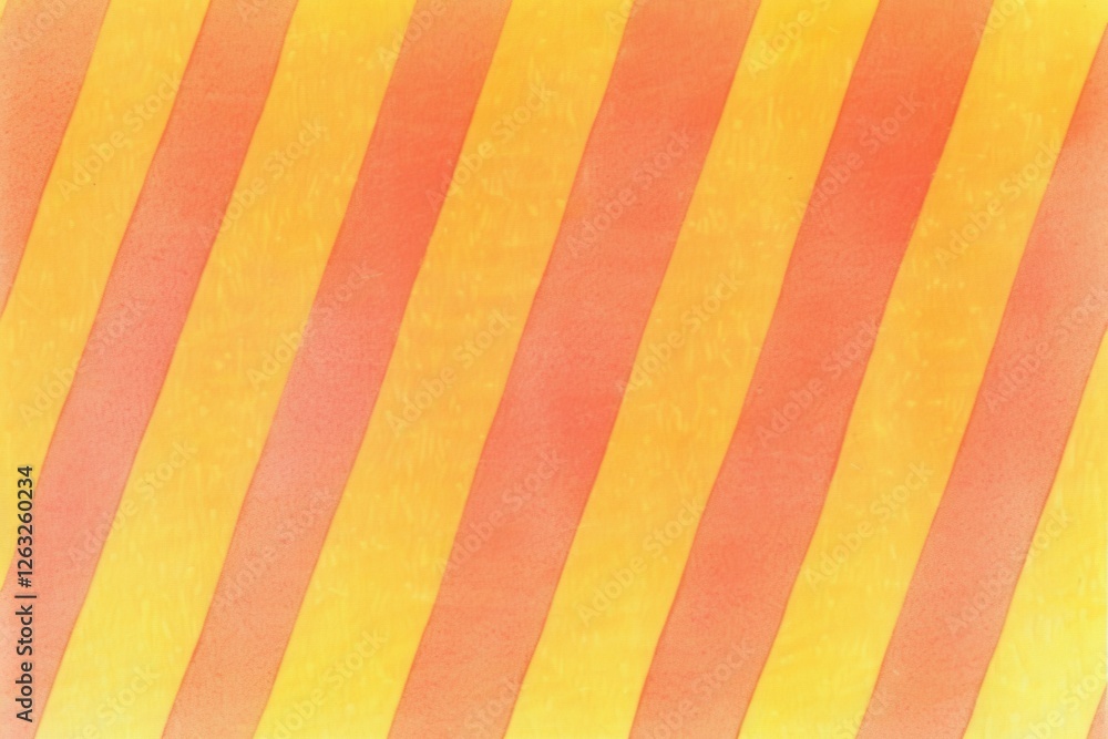Poster a vibrant background featuring diagonal stripes in shades of yellow and pink, creating a cheerful an