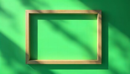 Add Your Image Blank Wooden Frame for Art or Photography