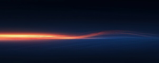 Obraz premium Horizon Abstract Light Streaks Design Art Background
