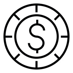 time is money  vector icon