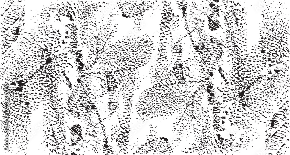 Poster monochrome texture composed of irregular graphic elements. distressed uneven grunge background. abst