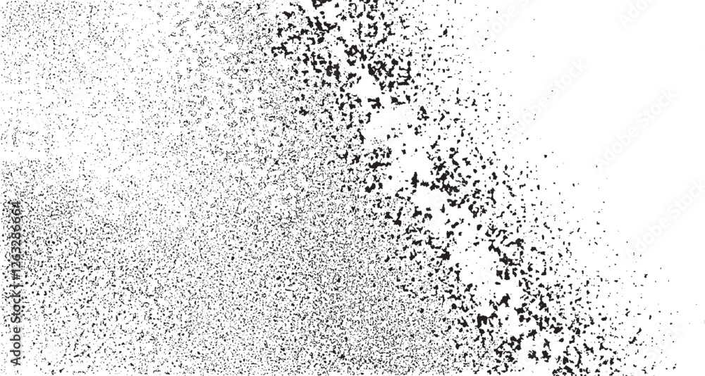Poster monochrome texture composed of irregular graphic elements. distressed uneven grunge background. abst
