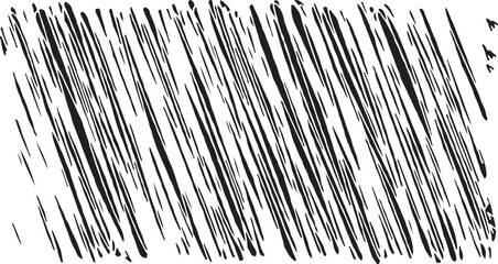 Obraz premium Monochrome texture composed of irregular graphic elements. Distressed uneven grunge background. Abstract vector illustration. Overlay for interesting effect and depth. Isolated on white background.