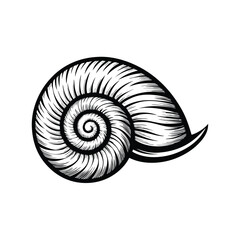 Create a glistening, editable stroke vector illustration of a snail's trail, emphasizing the slime's texture and reflective qualities.  High detail required.