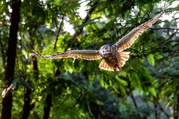hawk in the tree