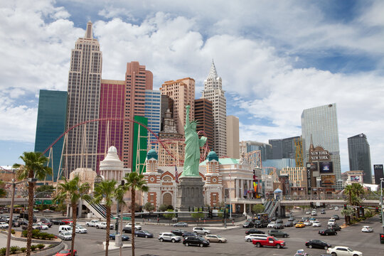 las vegas.
LAS VEGAS, USA &ndash; July , 2015: New York Hotel and Casino in Las Vegas, Nevada, USA
