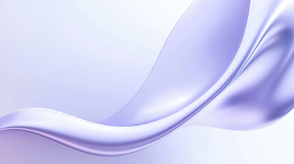 Obraz premium Elegant abstract wave with smooth gradient lines, glowing purple and blue hues, dynamic fluid motion, futuristic digital background, ultra-HD clarity