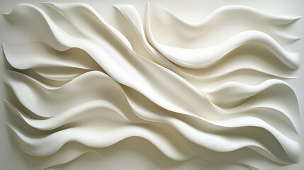 Obraz premium Cotton Cloud Layers Abstract Background