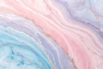 A dreamy and soft pastel marble background featuring a mix of rose quartz pink, Generative AI