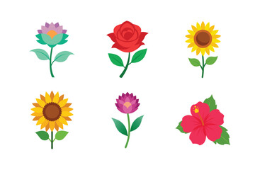 colorful flower bundle