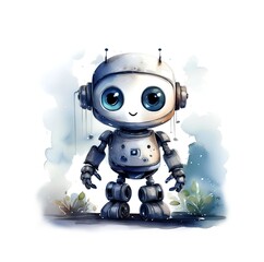 Kleiner Spielzeug Roboter Kinderbild