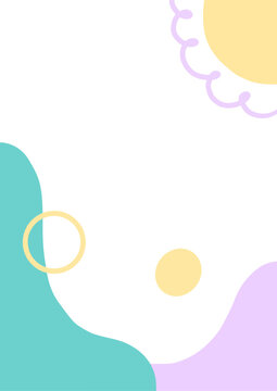 Background Design with Abstract Shape