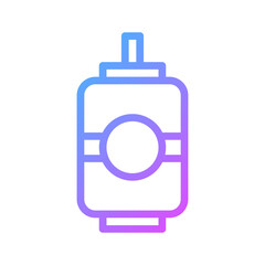 Gradient Lantern Icon for Chinese Celebration