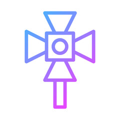 Abstract Geometric Symbol Gradient Illustration