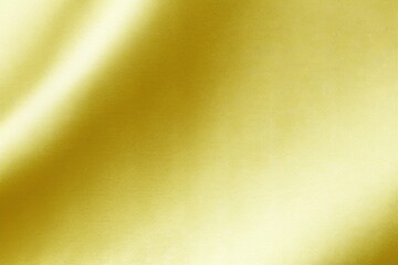 Fototapeta premium Golden Satin Fabric with Soft Light Reflection