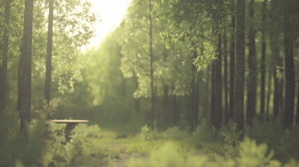 Obraz premium Modern Kitchen Interior Design With Light Green Accents and Natural Light Creating a Refreshing Atmosphere for Culinary Creativity and Relaxation in a Contemporary Home Setting. Generative AI