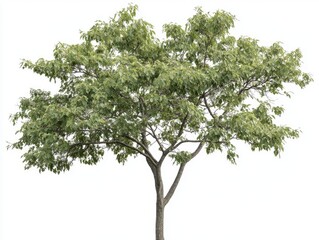 Large tree with green leaves