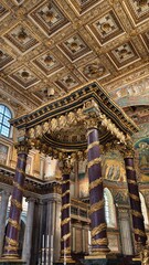 Basilica of Santa Maria Maggiore in Rome, Italy