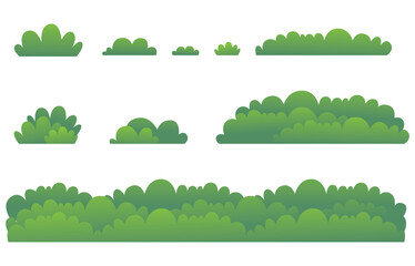 Print
Green grass vector: natural, organic, bio, eco labels and shapes on a white background.