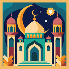 Ramadan,eid ul fitr,eid ul adha poster vector