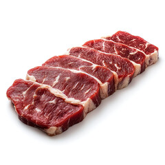 Sumptuous Raw Beef Steaks: A Culinary Delight. Premium cuts of juicy, tender beef, perfect for grilling or pan-searing. Elevate your dining experience.