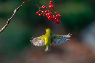 hummingbird on a branch