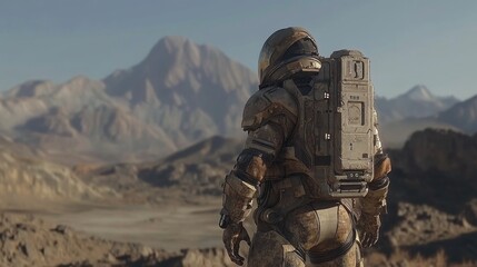 A Mars Explorer Transmitting Final Interstellar Message from an Isolated Capsule