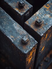Rusted Metal Close-Up