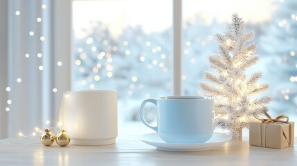 Winter Tea By The Window