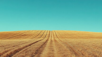Fototapeta premium Dirt Road Landscape