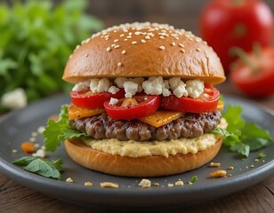 different types of hamburgers