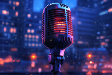 A colorful talent show flyer announcing upcoming performances