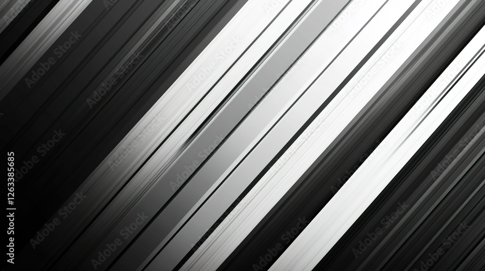 Poster abstract grayscale diagonal lines pattern background