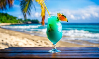 cocktail on the beach