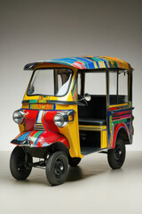 Taxi tuk-tuk, perfect for depicting transport in various global settings