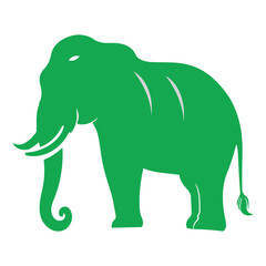 vector illustration of an elephant