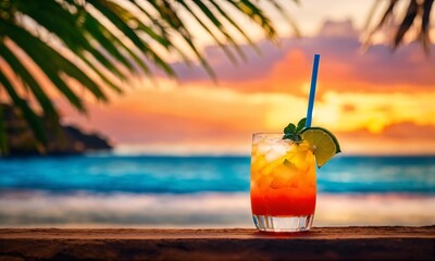 cocktail at the beach