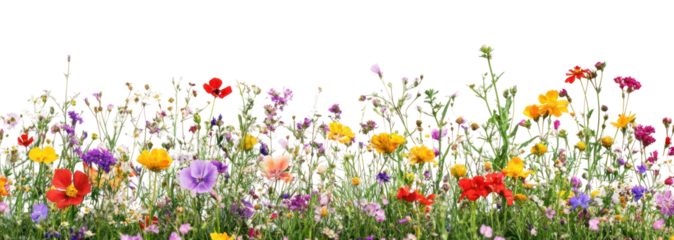 PNG Foreground flower gardens and meadows flowers spring background.
