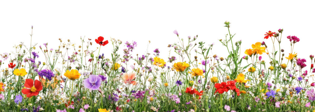 PNG Foreground flower gardens and meadows flowers spring background.