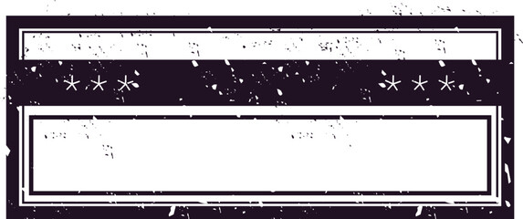 Vintage travel stamp featuring postmark templates and mailing label frames. Distressed texture adds an authentic, aged look. Ideal for design projects needing a retro or nostalgic touch © WinWin